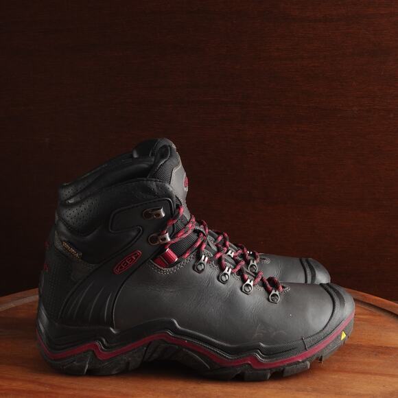 Keen Shoes - Keen Boots WMS SZ 9 Gray Liberty Ridge Waterproof Leather Hiking Outdoor MiUSA